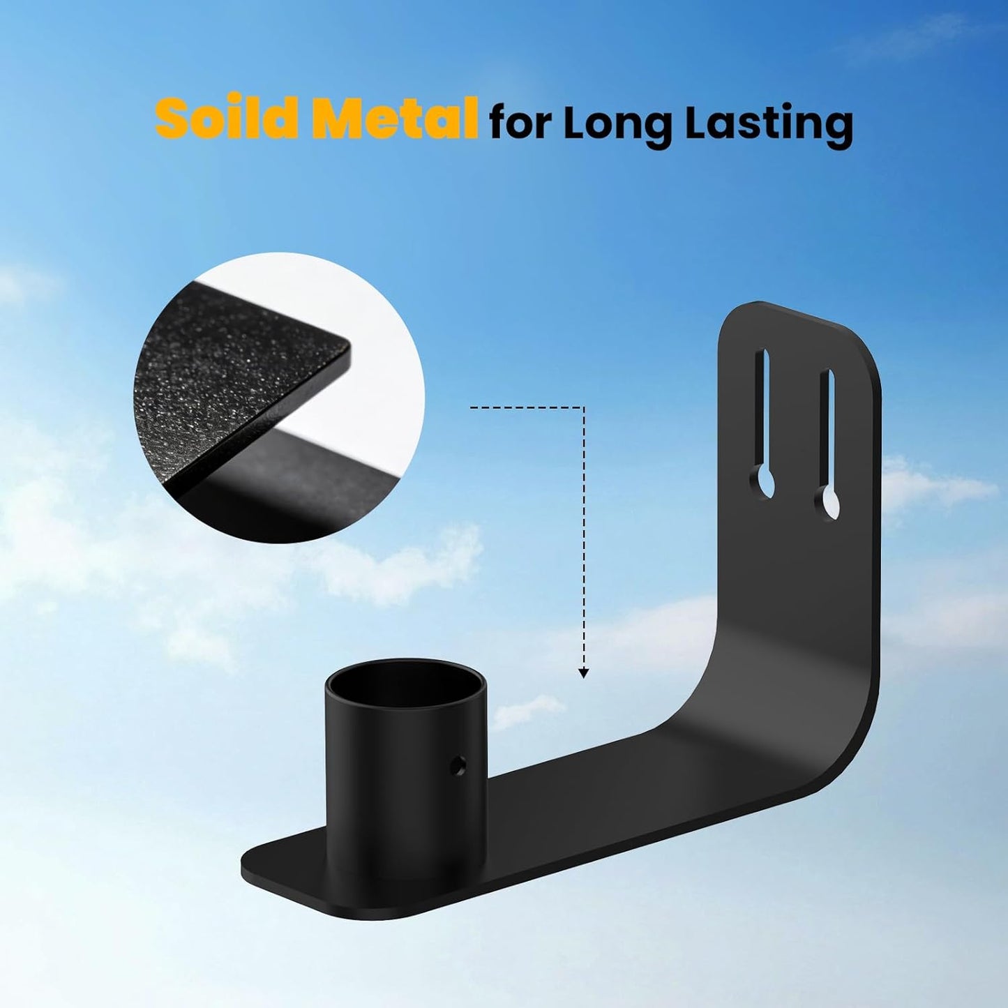 Wall Mount Bracket Designed for Bird Buddy Smart Feeder – Durable Meta
