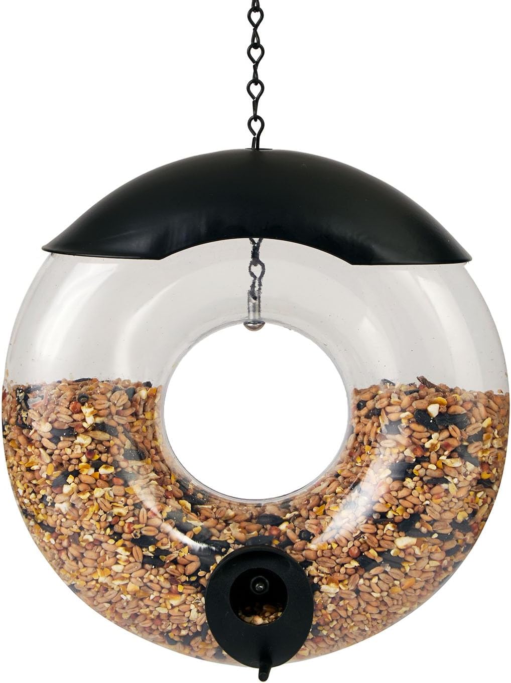 Emjeez Wild Bird Donut Seed Feeder Durable & Weatherproof, Perfect for Garden, Patio & All Seasons