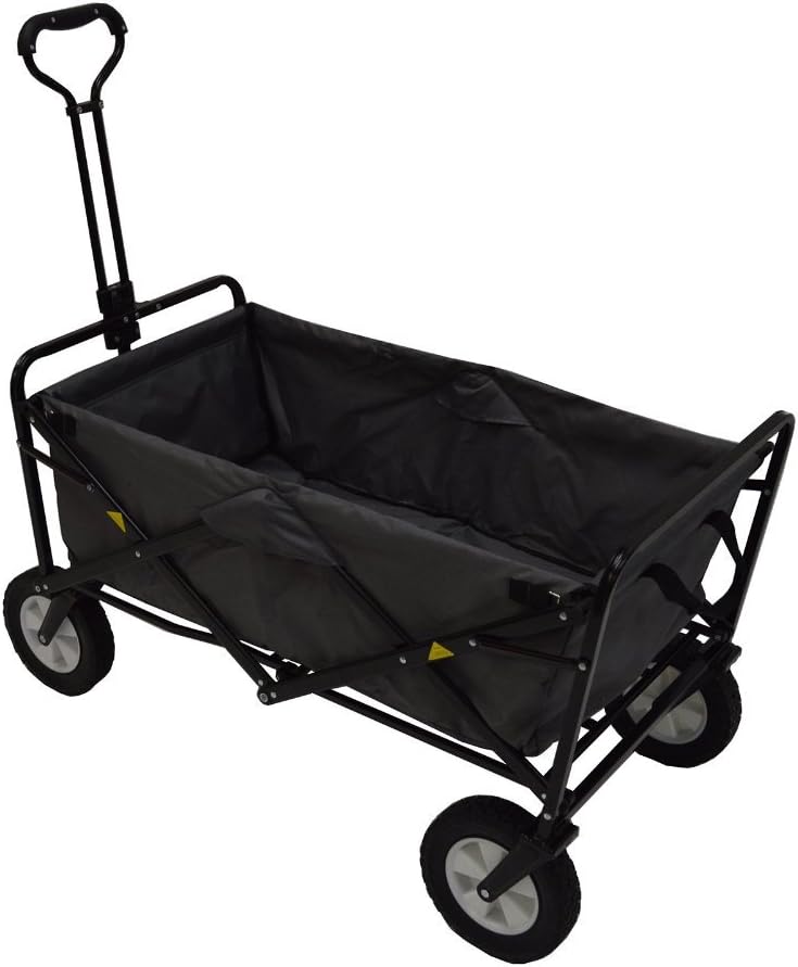 Mac Sports Mac Wagon (WTC-118) Pink & MacSports Collapsible Folding Outdoor Utility Wagon, Black