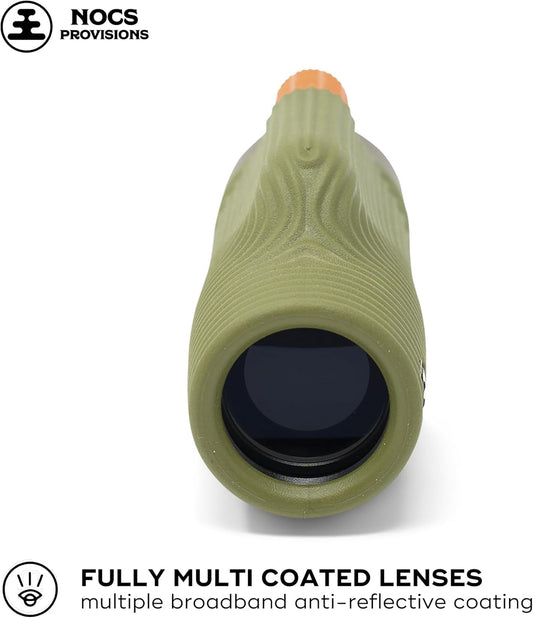 Nocs Provisions Zoom Tube 8x32 Monocular, 8X Magnification Telescope,