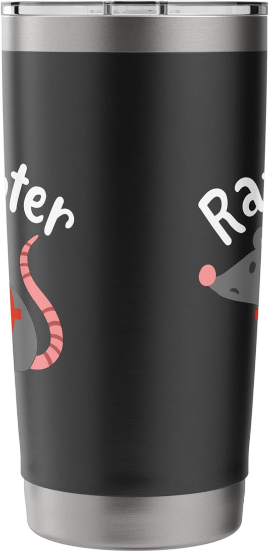 Rat Hunter Pest Control Rodent Exterminator Pest Management Stainless Steel Insulated Tumbler