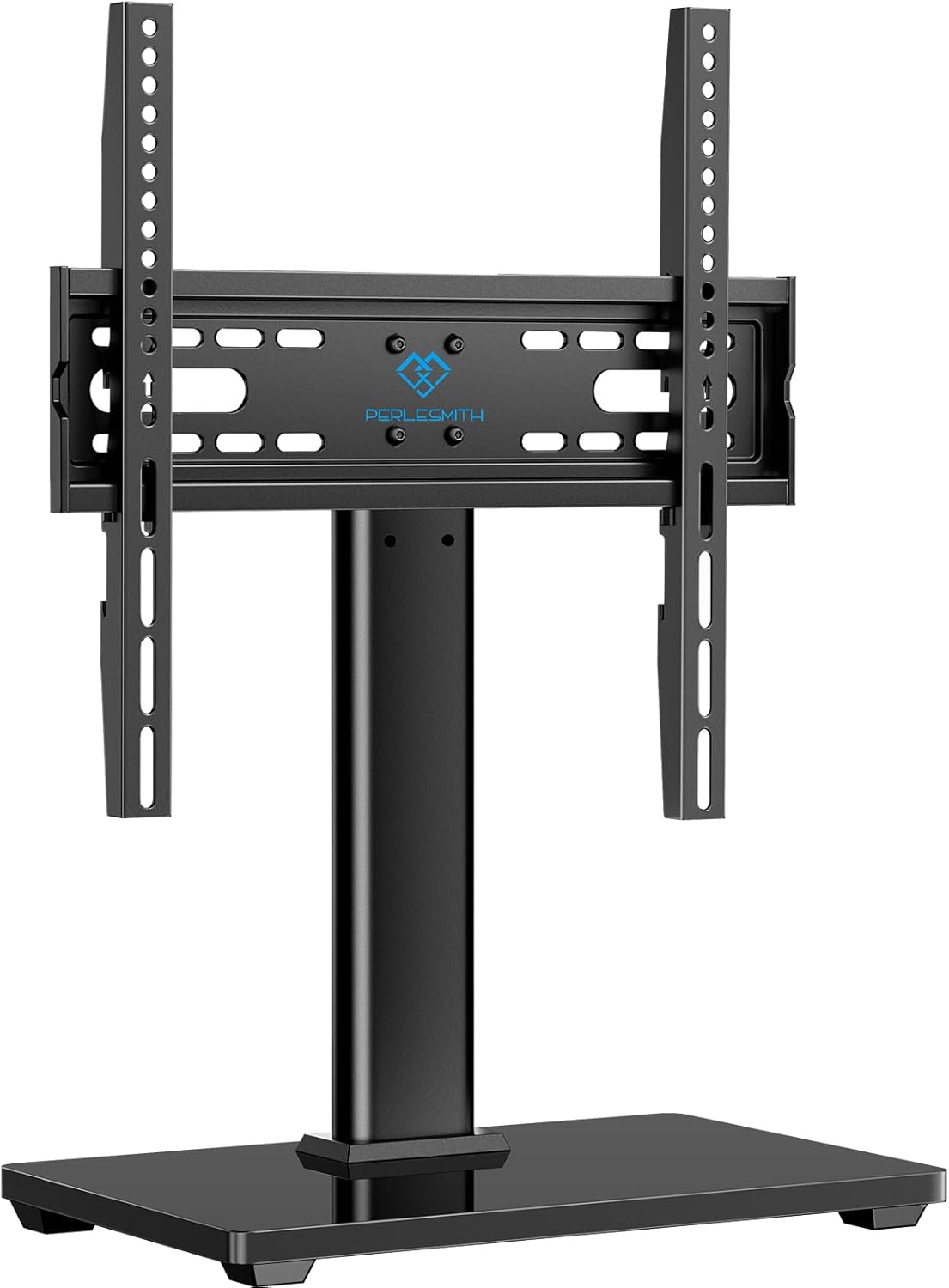 PERLESMITH Universal TV Stand Legs for 32-60 inch TVs, Table Top TV Stand up to 88 lbs, Height Adjustable Television TV Mount, Universal TV Leg Base for Living Room & Bedroom, VESA 400x400mm PSTVS04