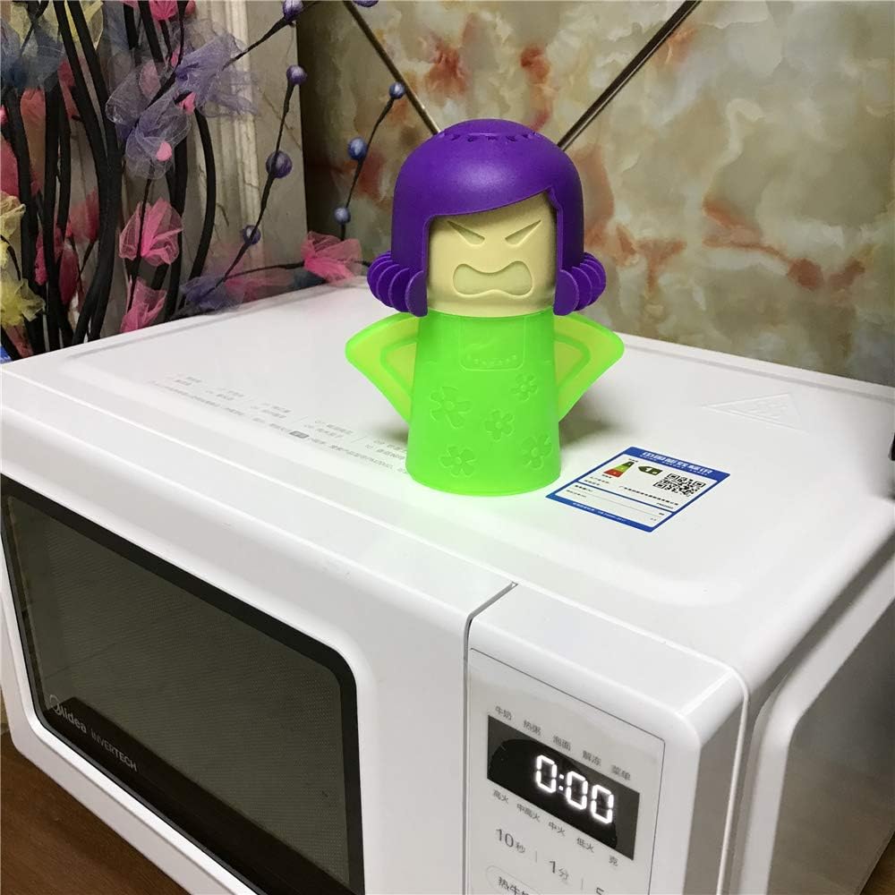 Angry Mama Microwave Oven Steam Cleaner, Angry Mom Microwave Cleaner,