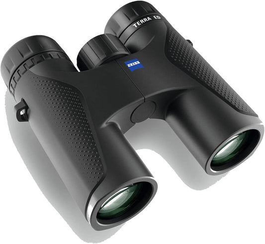 ZEISS Terra ED Binoculars 8x32 Waterproof, and Fast Focusing with Coated Glass for Optimal Clarity in All Weather Conditions for Bird Watching, Hunting, Sightseeing, Black