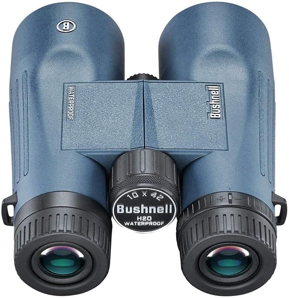 Bushnell H2O 10x42mm Binoculars, Waterproof and Fogproof Binoculars for Boating, Hiking, and Camping, Multi