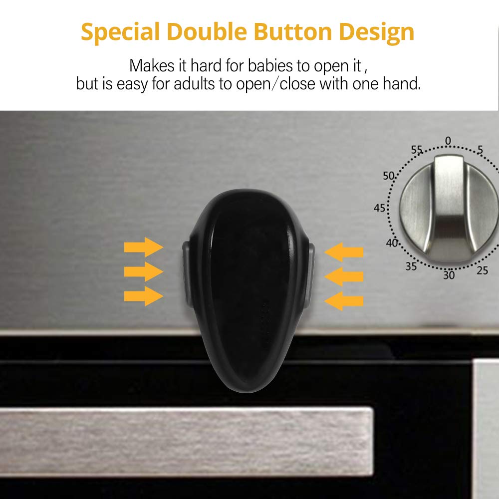 Mom's Choice Gold Awards Winner - EUDEMON 1 Pack Childproof Oven Door