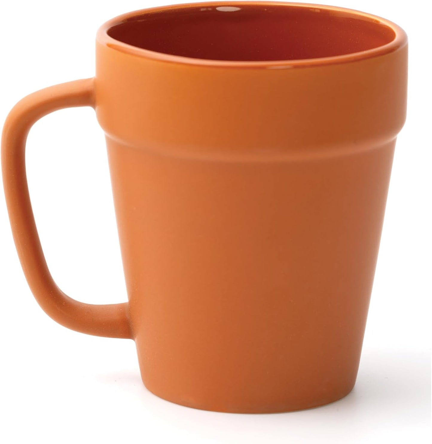 Dexsa Wake Up. Water Plants Designer Flower Pot Mug, 14oz