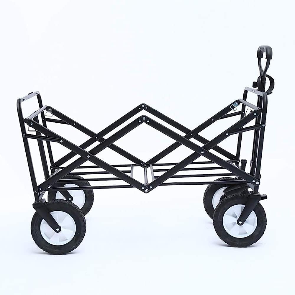 Handcart, Folding Garden Trolley Cart Heavy Duty Wagon Multi-Function
