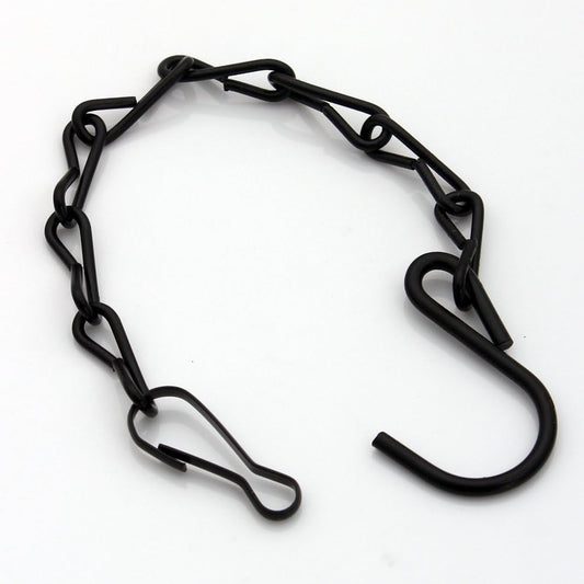 Black Hanging Chains for Bird Feeders, Lanterns, Planters and Decorati
