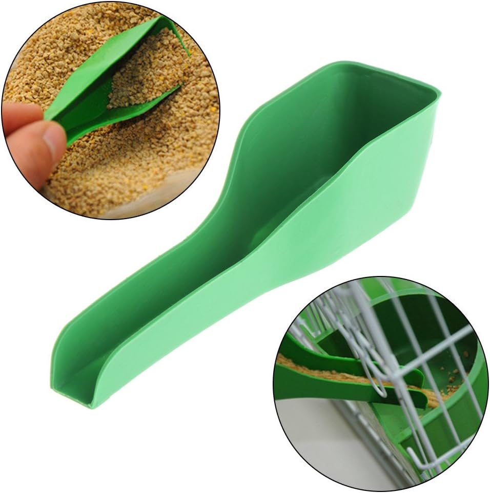 Bird Manual Feeding Spoon Chicken Plastic Feed Spoons for Food & Water
