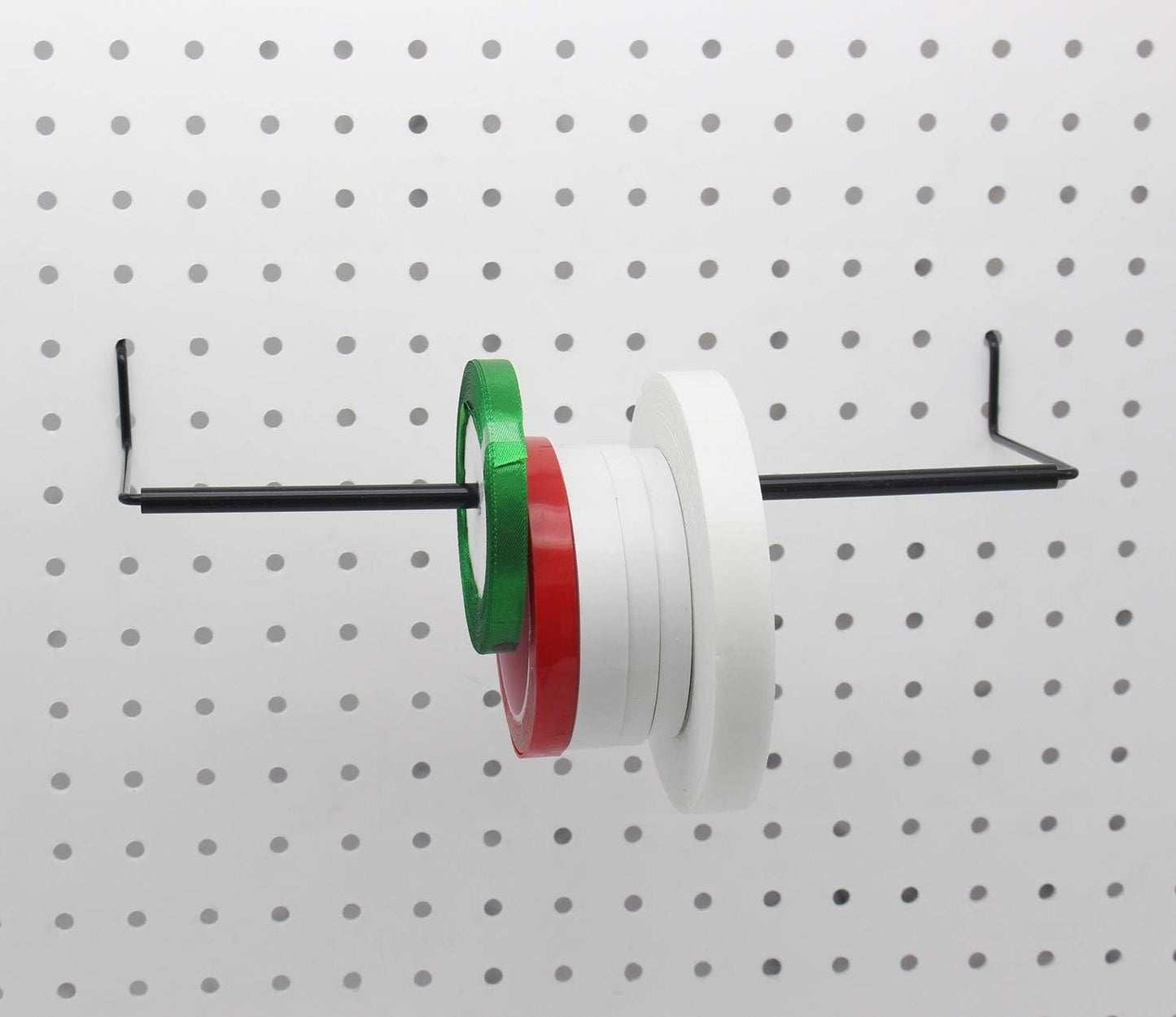 Paper Towel Holder for Pegboard, Extendable, Fit Any Standard Pegboard