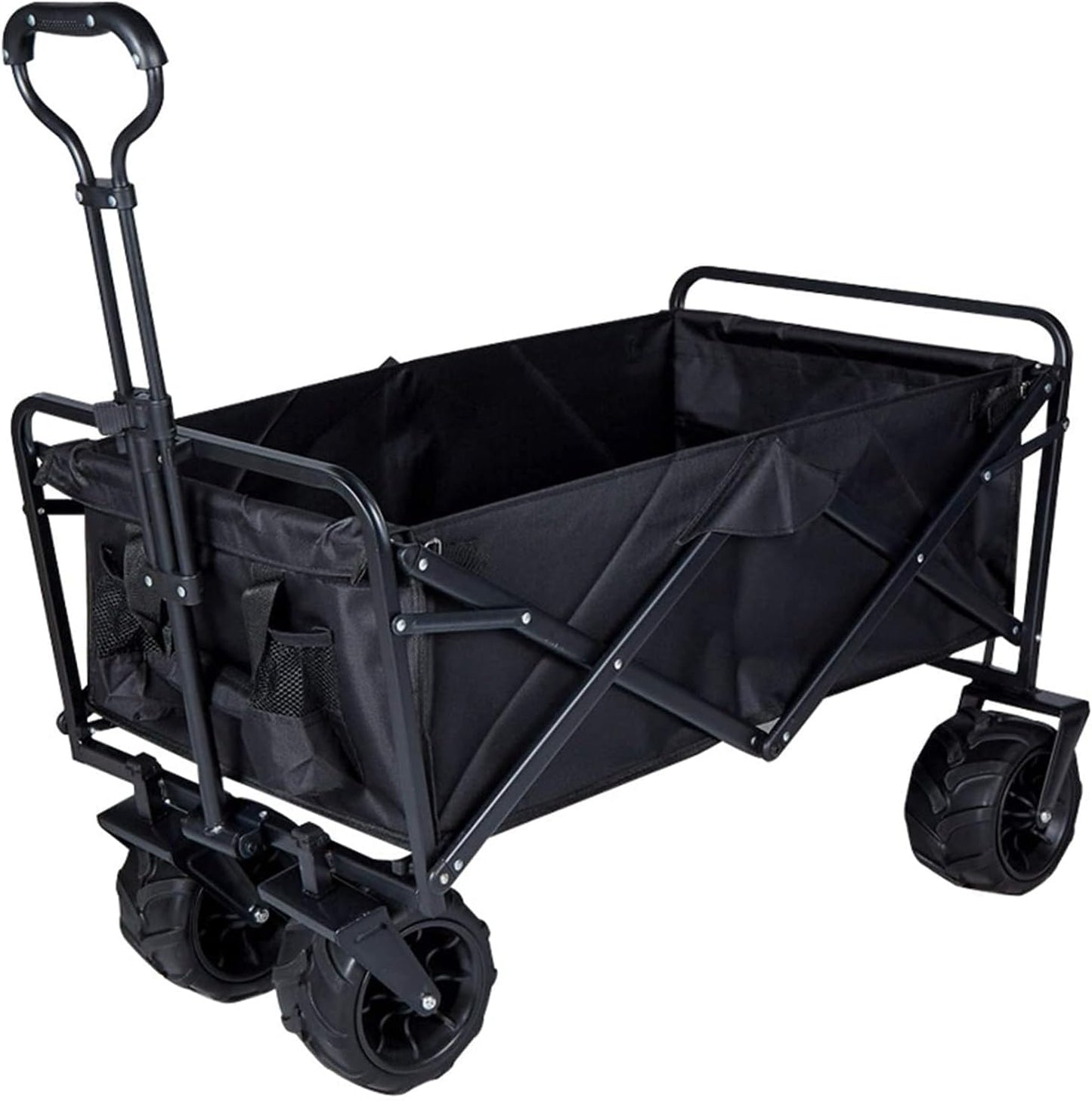 Portable Camping Cart,Garden Cart Outdoor Utility Wagon Folding Garden