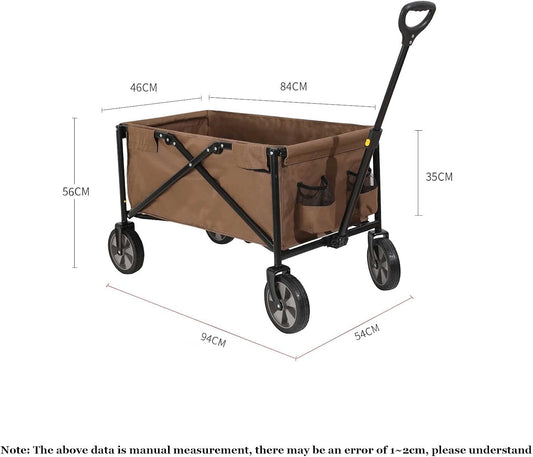 Heavy Garden Carts Outdoor Camping Folding Multi-Function All Terrain