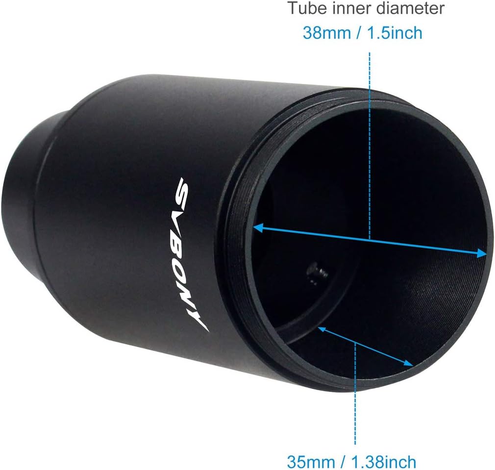 SVBONY 1.25 inches CA1 Extension Tube M42 Thread T Mount Adapter and T