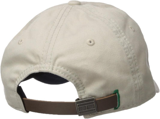 Tommy Hilfiger Men's Cotton Logo Adjustable Baseball Cap