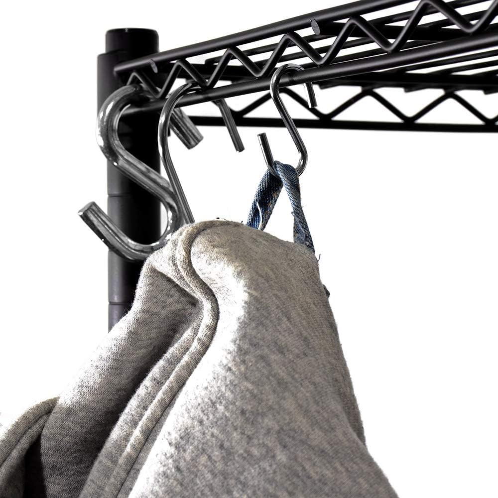 1/8 Inch S Hooks – 1/8 Inch Thick Metal and 1 ¾ Inch Long Hanging Tool