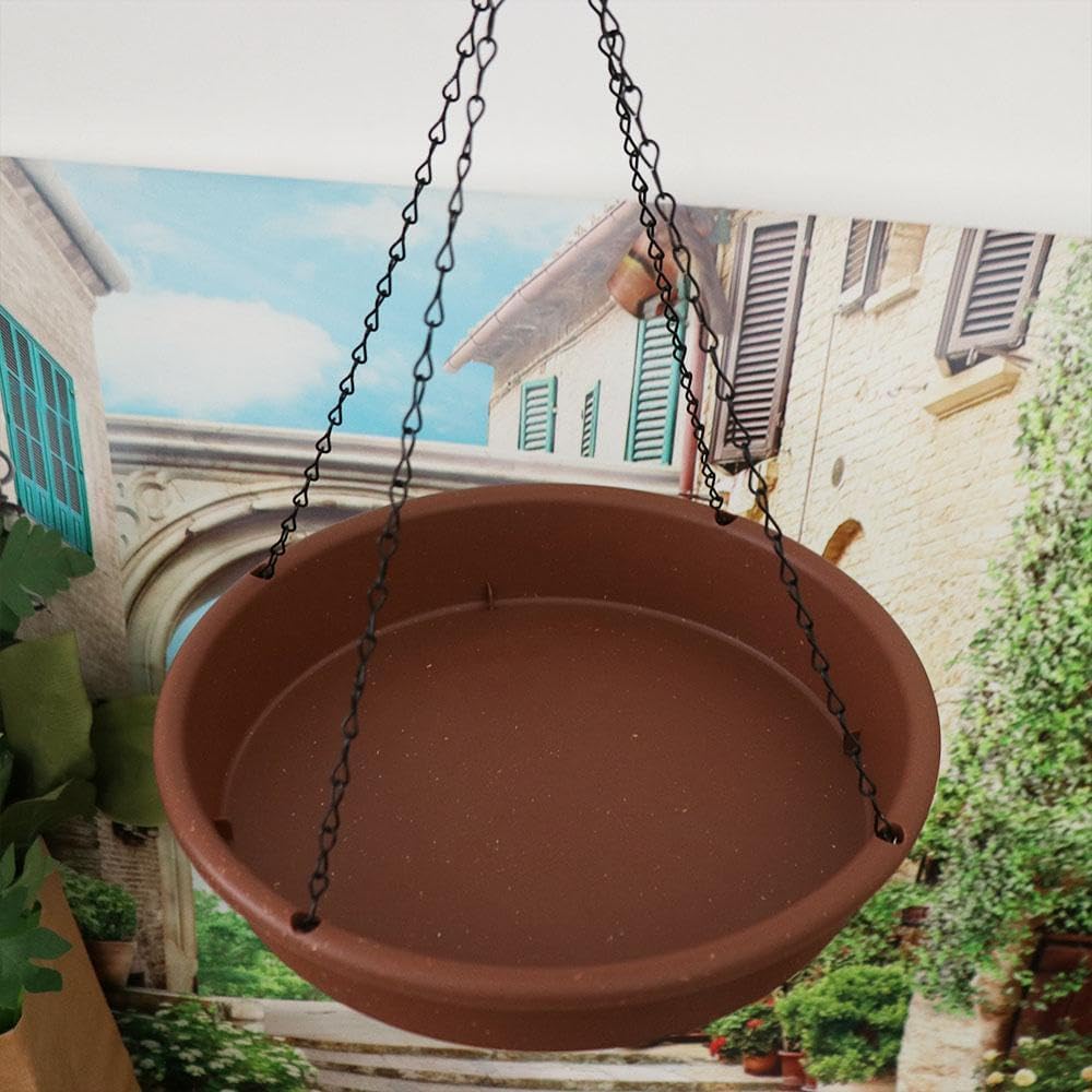 Hanging Bird Feeding Dish Feeder Tray, Outdoor Garden Decoration for Wild Backyard Attracting Birds, Bird Tray Platform Feeder