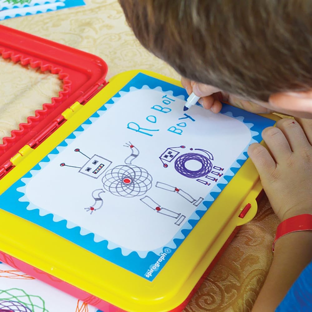 Spirograph Jr. — Jumbo Sized Gears Classic Retro Toy For Spiral Drawin