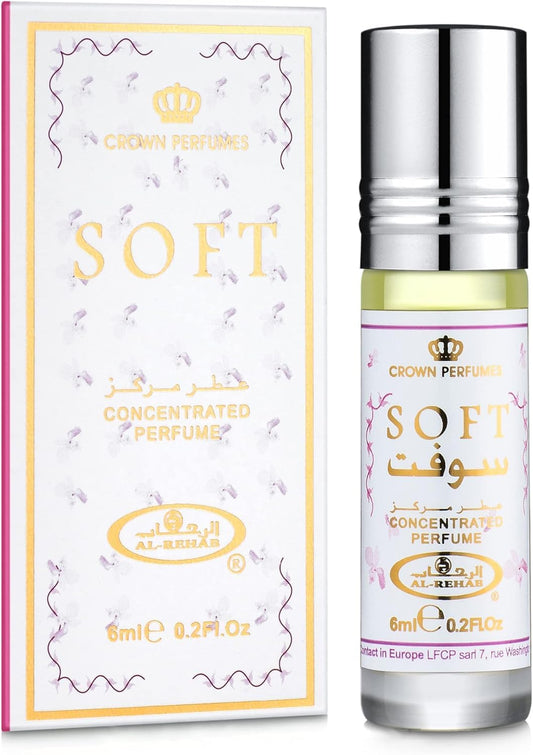 Al Rehab Soft Concentrated Perfume Rollerball 6 Ml/0.20 Oz