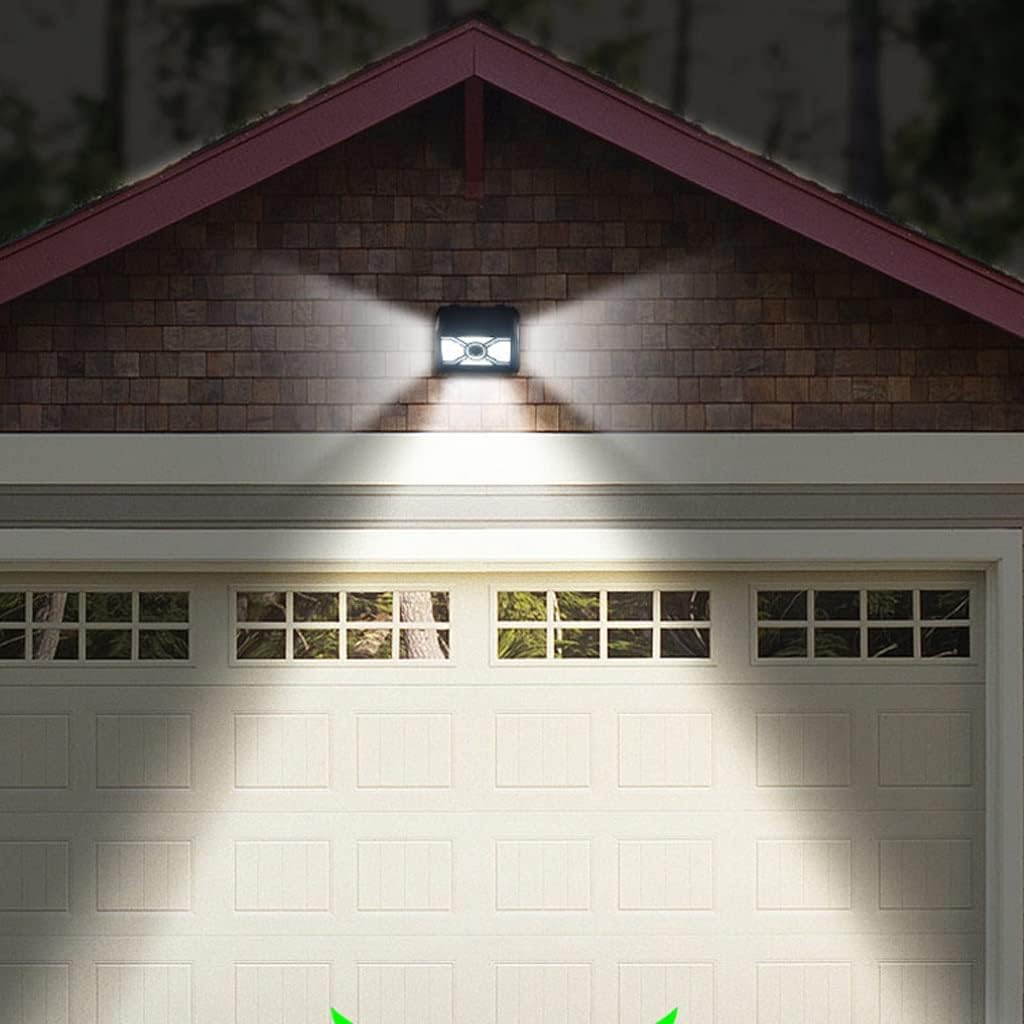 Two-Pack Solar Outdoor Garden Light Waterproof Street Human Body Induction Lighting Wall