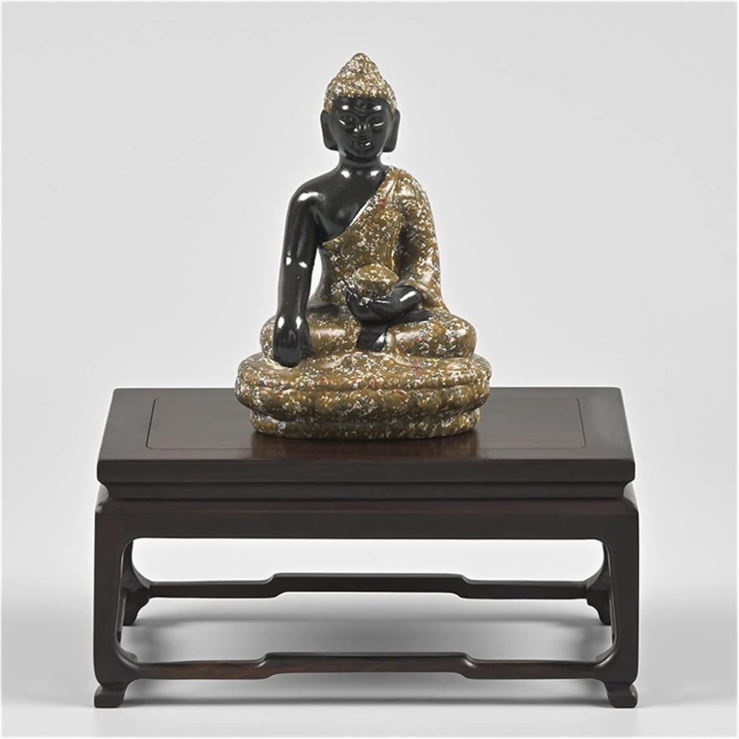 Pedestal Display Stand Wood Decorative Base for Craft Tea Set Plants Ornaments Display Rectangle Bonsai Display ?Base