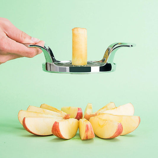 LIIGEMI Apple Slicer,12-Blade Extra Large Apple Corer, Heavy Duty Stainless Steel Apple Cutter and Divider,Easy to Use, Time-Saving.