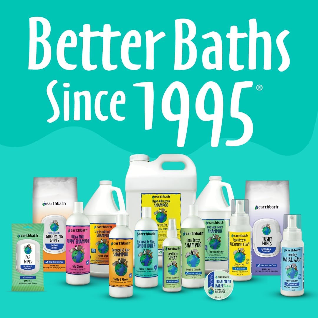 earthbath, Oatmeal & Aloe Dog Shampoo and Conditioner - Oatmeal Shampo