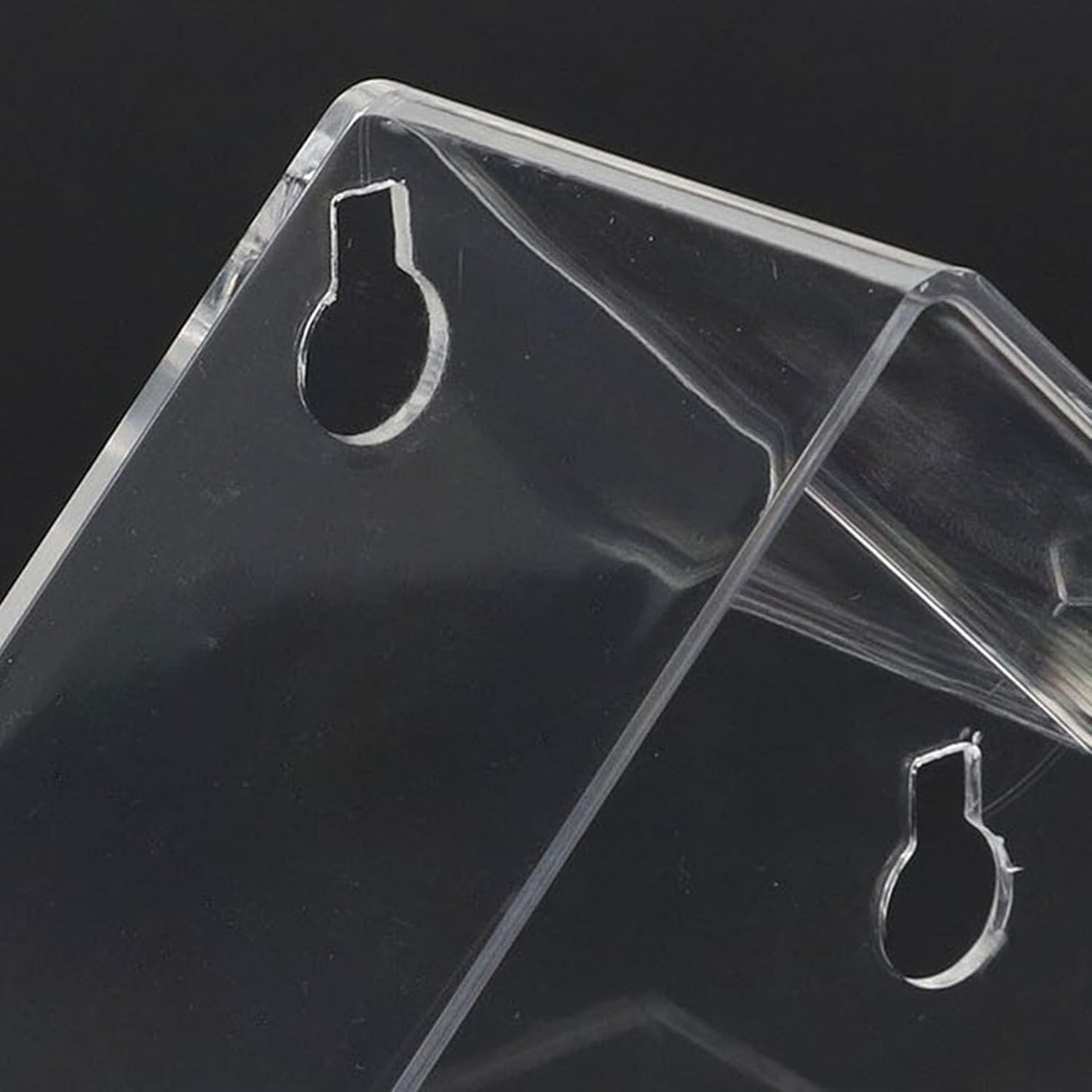 Pilipane Transparent Window Bird Feeder with 3 Strong Suction Cups, Acrylic Bird Feeding Tray for Close Up Bird Watching in Your Farm Garden