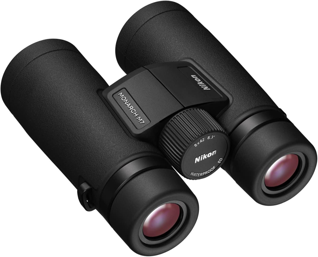 Nikon MONARCH M7 8x42 Binocular |Waterproof, fogproof, rubber-armored Full-Size Binocular with ED glass & wide field of view, oil & water repellent coating & locking diopter |Official Nikon USA Model