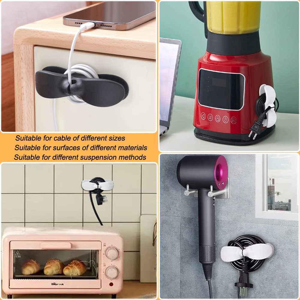 Cord Organizer for Appliances, 4PCS Kitchen Appliance Cord Winder Cabl