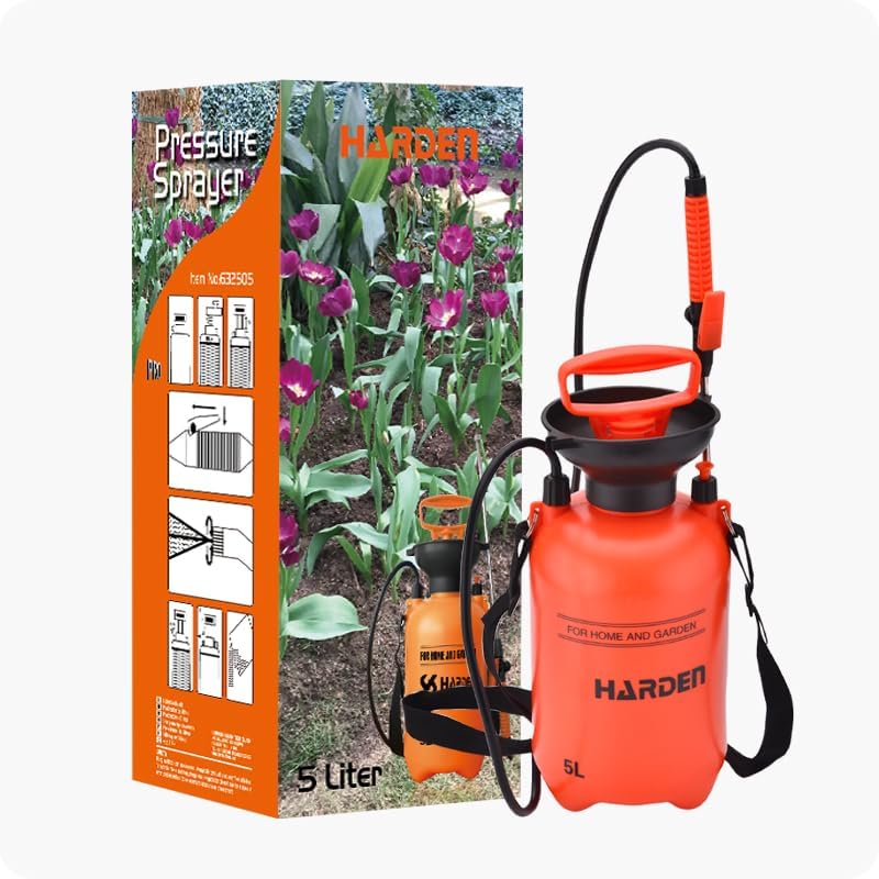 1 Gallon Pump Sprayer - Garden & Lawn Care for Weeds Stainless Steel R