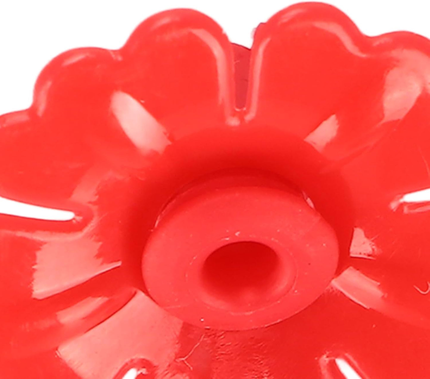 Hummingbird Feeders 30 Set Wild Bird Flower Feeder, Bird Feeder Replacement Parts Feeding Ports Hummingbird Feeders for Outdoors, 1.2in Small Flower Feeder for Hummingbird (Red)