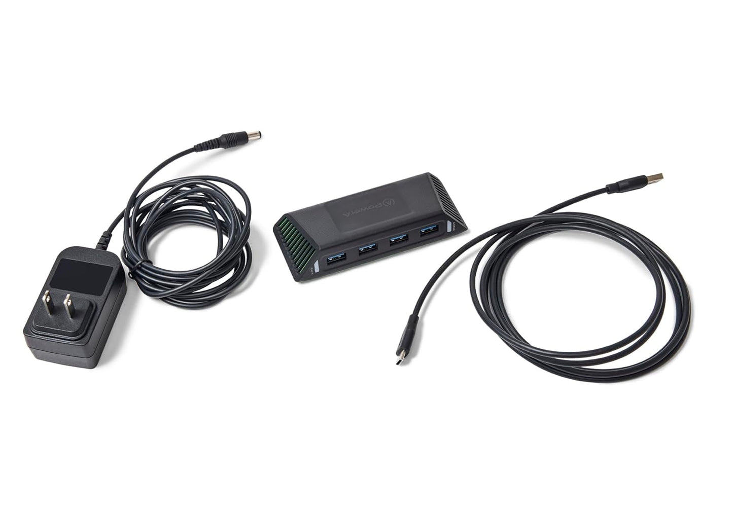 PowerA 4-Port USB 5Gbps Hub for Xbox Series X|S, USB 3.2, AC Powered,