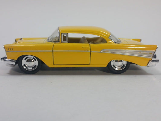 KiNSMART 1957 Chevy Bel Air Coupe 1:40 Scale 5" Die Cast Metal Classic