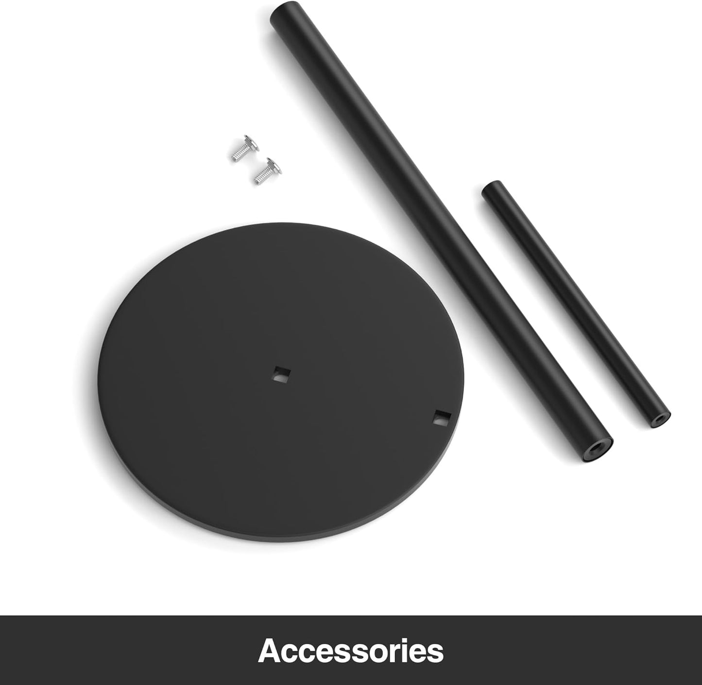 Paper Towel Holder Black, Premium Stainless Steel Kitchen Roll Dispens