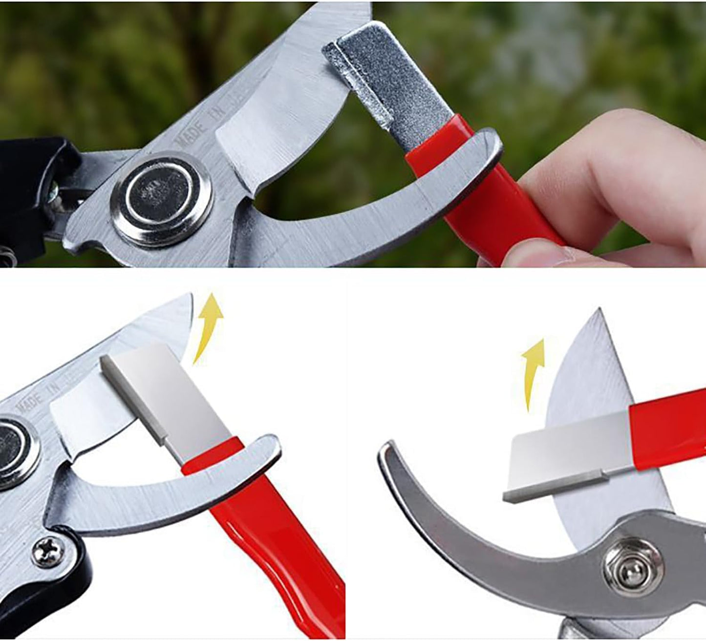 RLECS 4PCS Multifunctional Tungsten Steel Alloy Knife Sharpening 12.5x