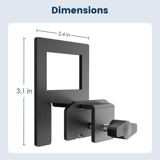 Non Slip Mattress Gaskets, Mattress Holder in Place Gripper for Metal Bed Frame, Keep Mattress from Sliding Gripper, Adjustable, 6 PCS, Black