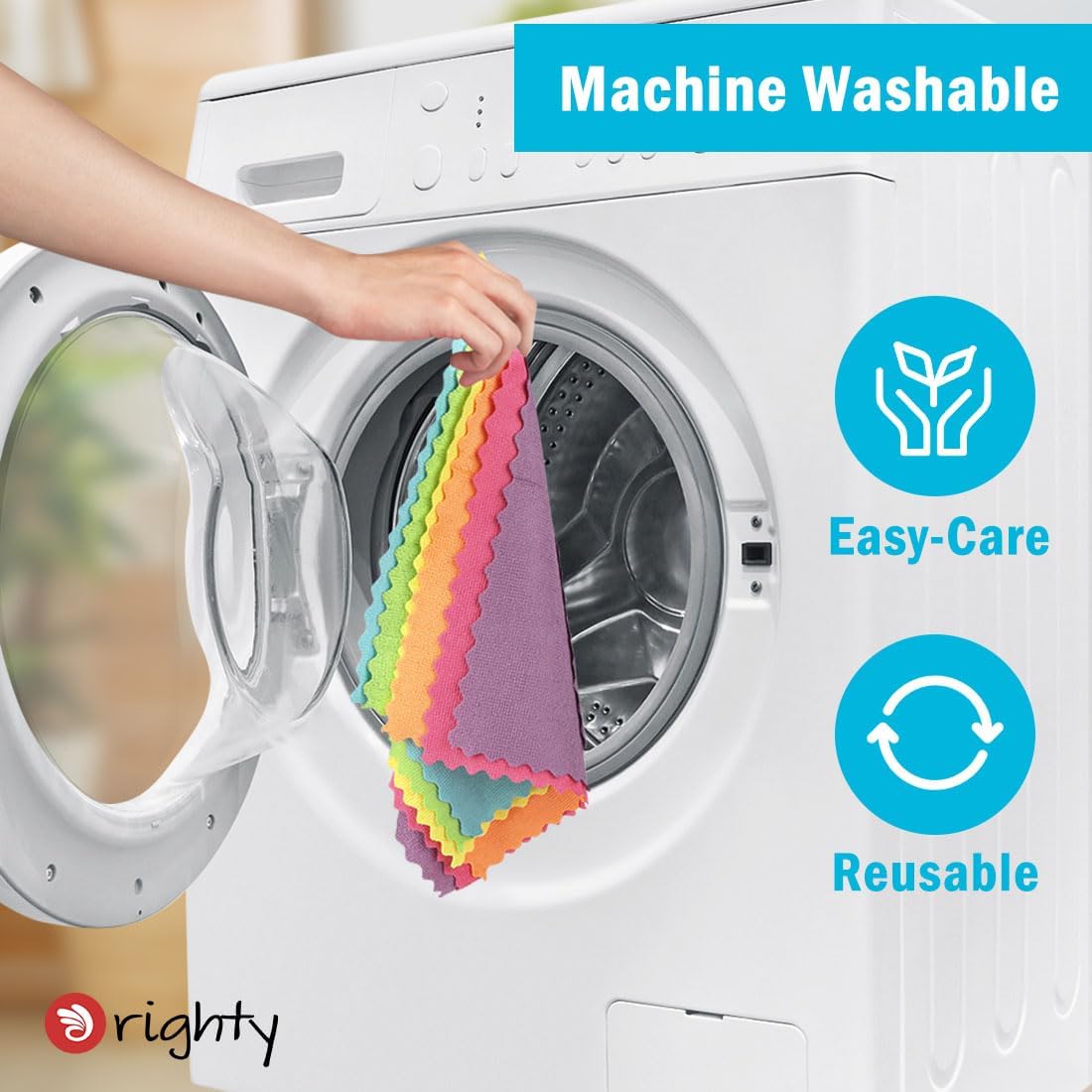 Orighty Microfiber Cleaning Cloth, 24 Pack Highly Absorbent Cleaning R