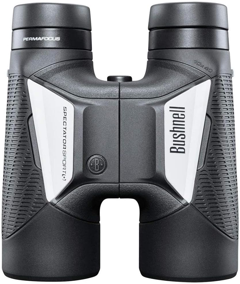 Bushnell Waterproof Spectator Sport Binocular, 10x40mm, Black