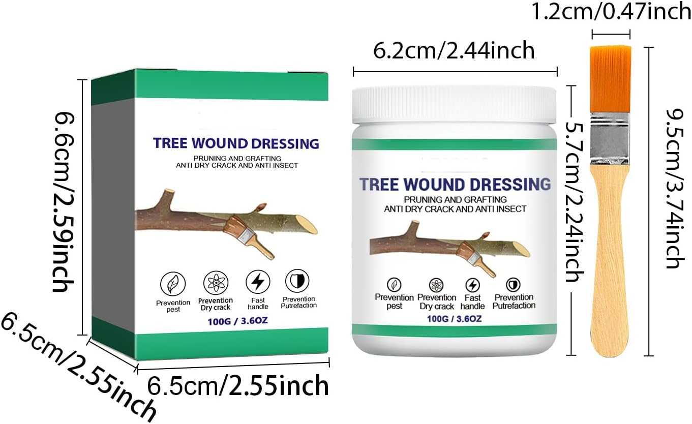 Tree Wound Sealer, Pruning Sealer, Bonsai Tool Multipurpose Garden wit
