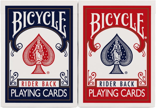 Bicycle Rider Back Playing Cards, Standard Poker Size Deck of Cards, R