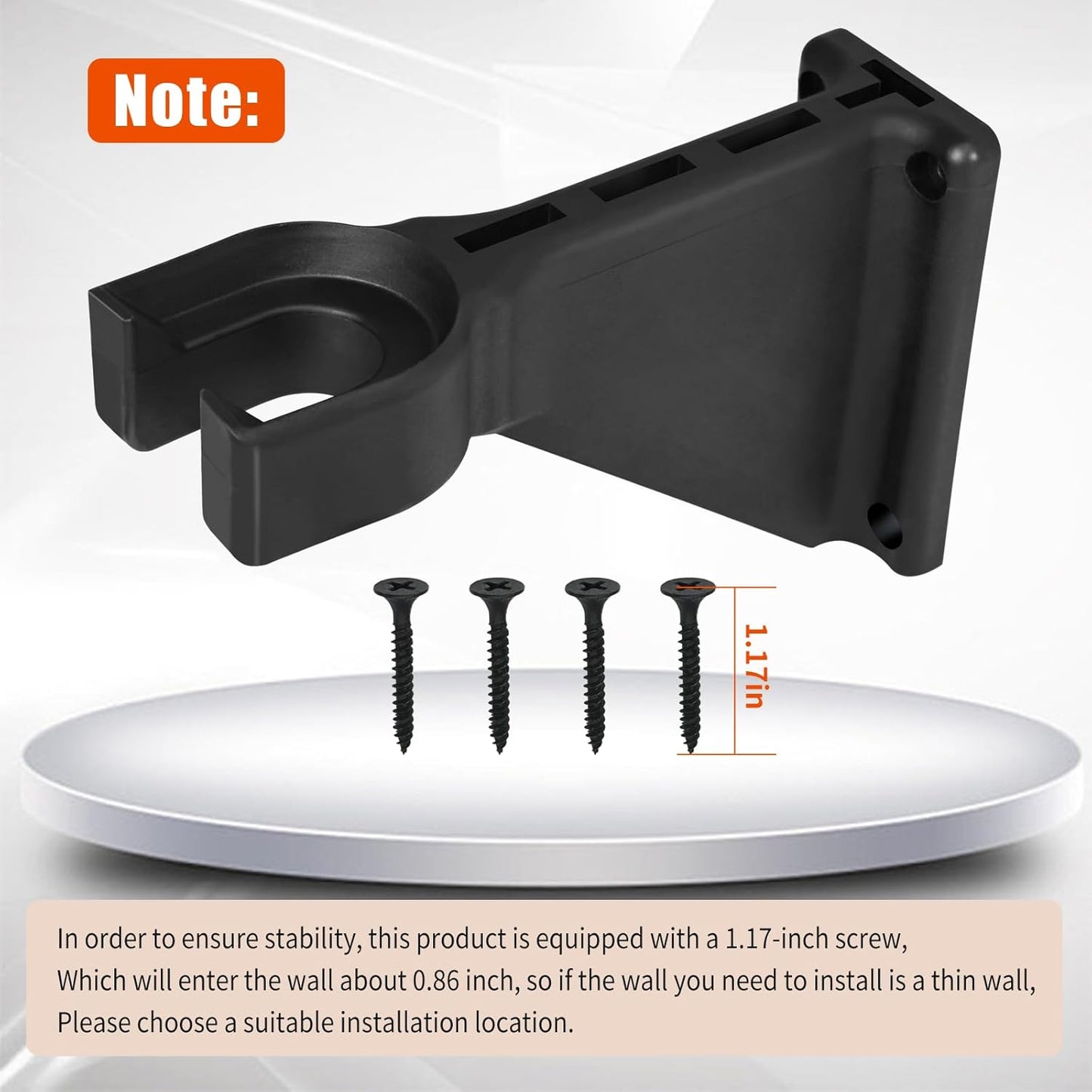Heavy-Duty Wall Hanging Holder Hooks Compatible with Ego Power-EGO 56V String Trimmer/Edger Mount, Mower Rack Holds up to 350 lbs,Garage Storage Wall Mounting Shelf Hook, Garden Tool Trimmer bracket