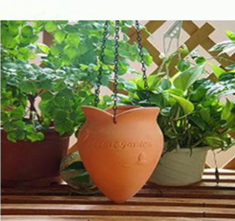6 Pcs Hanging Chain, Heavy Duty 15.7 Inch Hanging Flower Basket Galvanized Replacement Chain -3Point Garden Plant Hanger for Outdoor Bird Feeders, Planters and Lanterns (Black) ¡