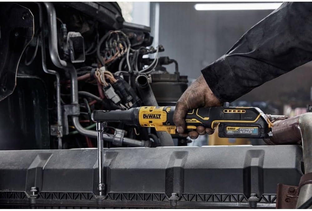 DEWALT 20V MAX XR Cordless Ratchet, 3/8" and 1/2" Sealed Head Ratchet,