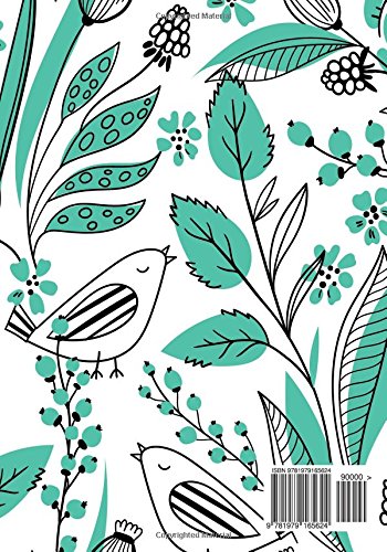 Logbook For Birdwatchers: Aqua Journal Notebook Diary | Gifts For Birdwatchers Birdwatching Lovers | Log Wildlife Birds, List Species Seen | Great Book For Adults & Kids