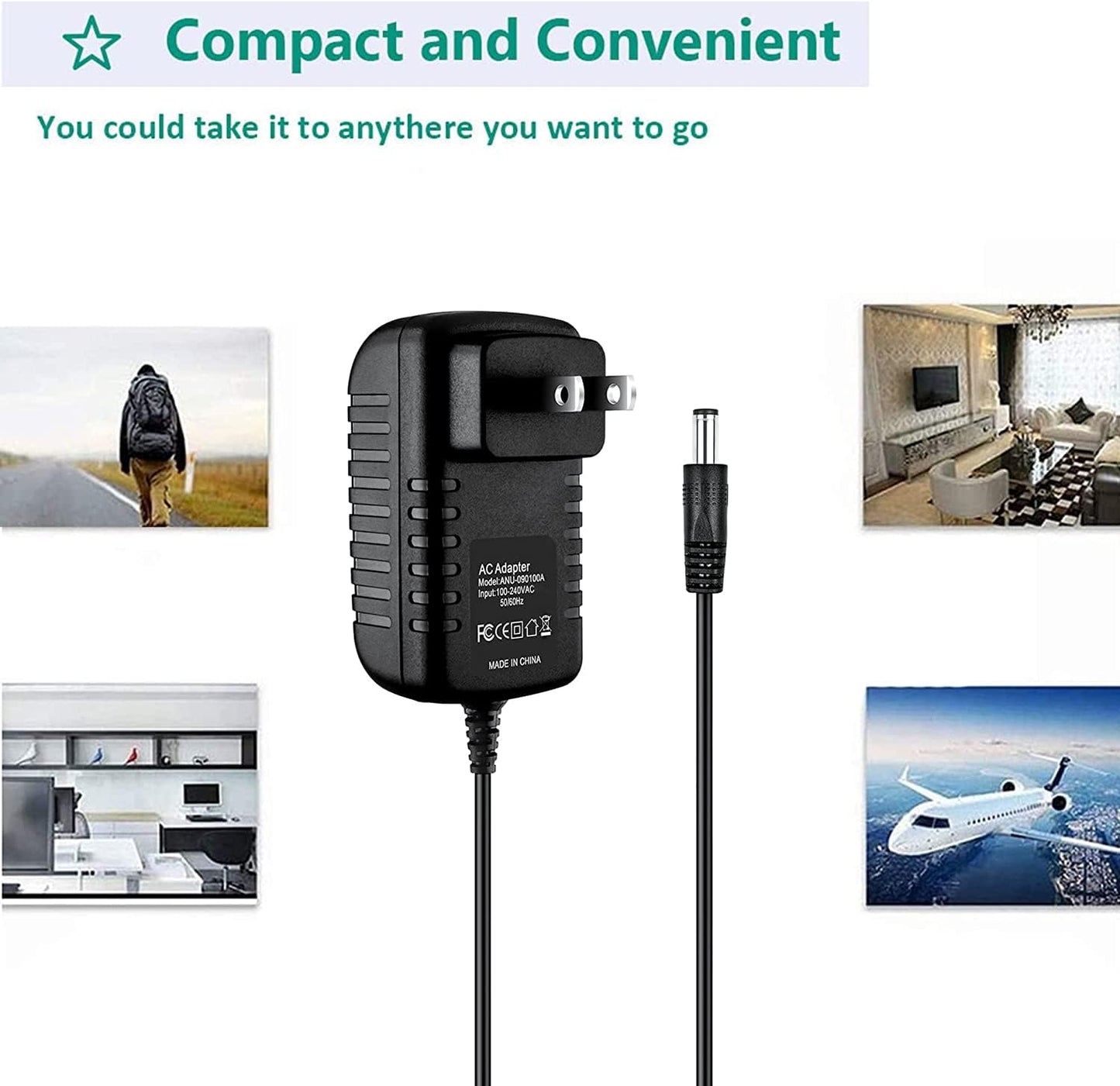 Guy-Tech AC/DC Adapter Compatible with Droll Yankees The Yankee Flipper Bird Feeder
