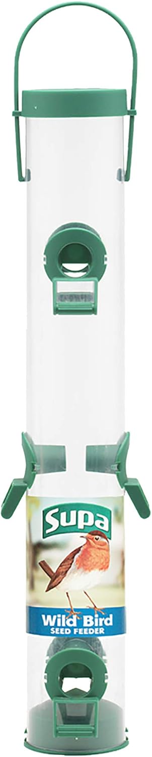 Supa Wild Bird 6 Port Seed Feeder 16"