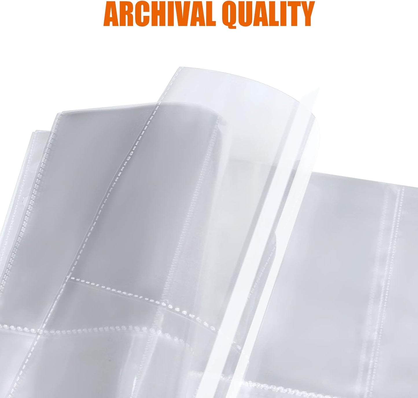 Seed Organizer Garden Seeds Storage Clear Sheet Protectors with 8.5x11