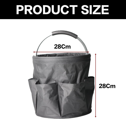 Foldable Storage Portable Multi Cleaning Bucket Bag for Home and Garden