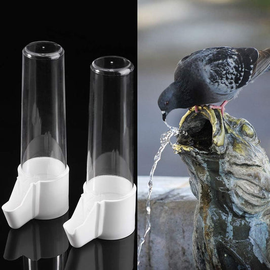 2 Pieces Bird Feeder Water Food Dispenser for Parrot Parakeet Cockatiel Conure Easy to Use
